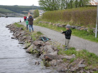 Fiske från Strandpromenaden